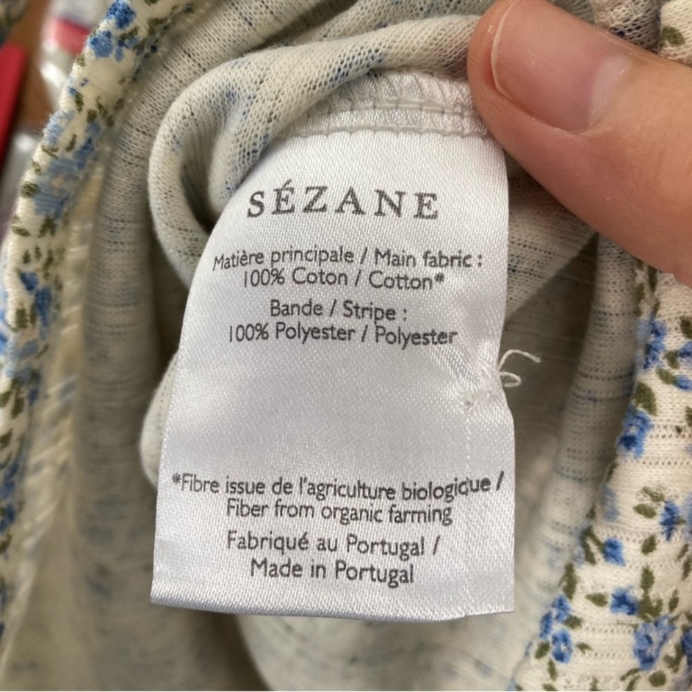 Sezane cotton blouse - Picture 4 of 6